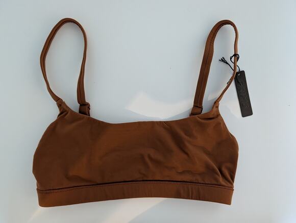 SKIMS Other - SKIMS Bralette Fits Everybody Scoop Neck Bra Copper Size XXS